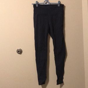 Athleta leggings navy high rise